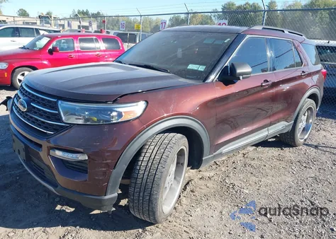 2020 Ford Explorer Xlt from USA, damaged, VIN 1FMSK8DH8LGB44985